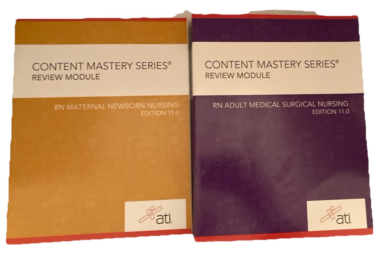 ATI Content Mastery Series Review Module Set RN 9 Books COMPLETE (SC 2021) GOOD