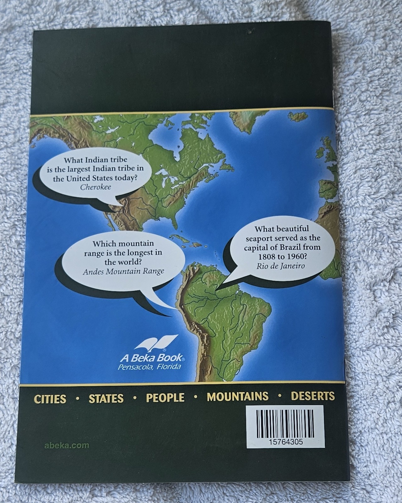 A Beka Geography Bowl Quiz Team Book – Homeschool CLEAN