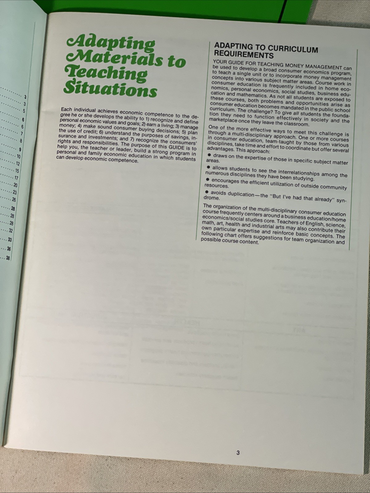 x2 Vintage 1977 Teaching Guide For Money Management By Household International