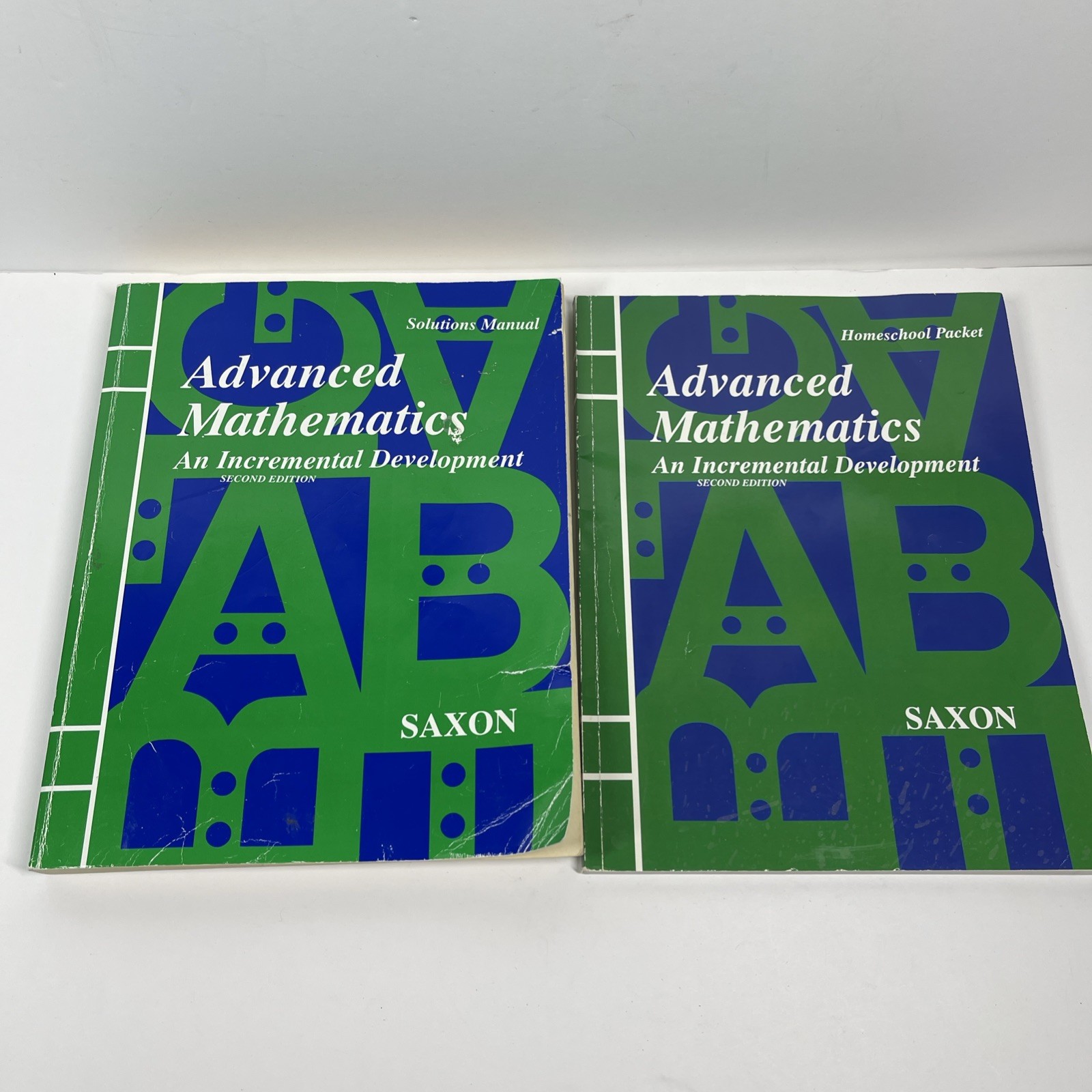 Advanced Mathematics: An Incremental Development Sol. Manual & Homeschool Packet