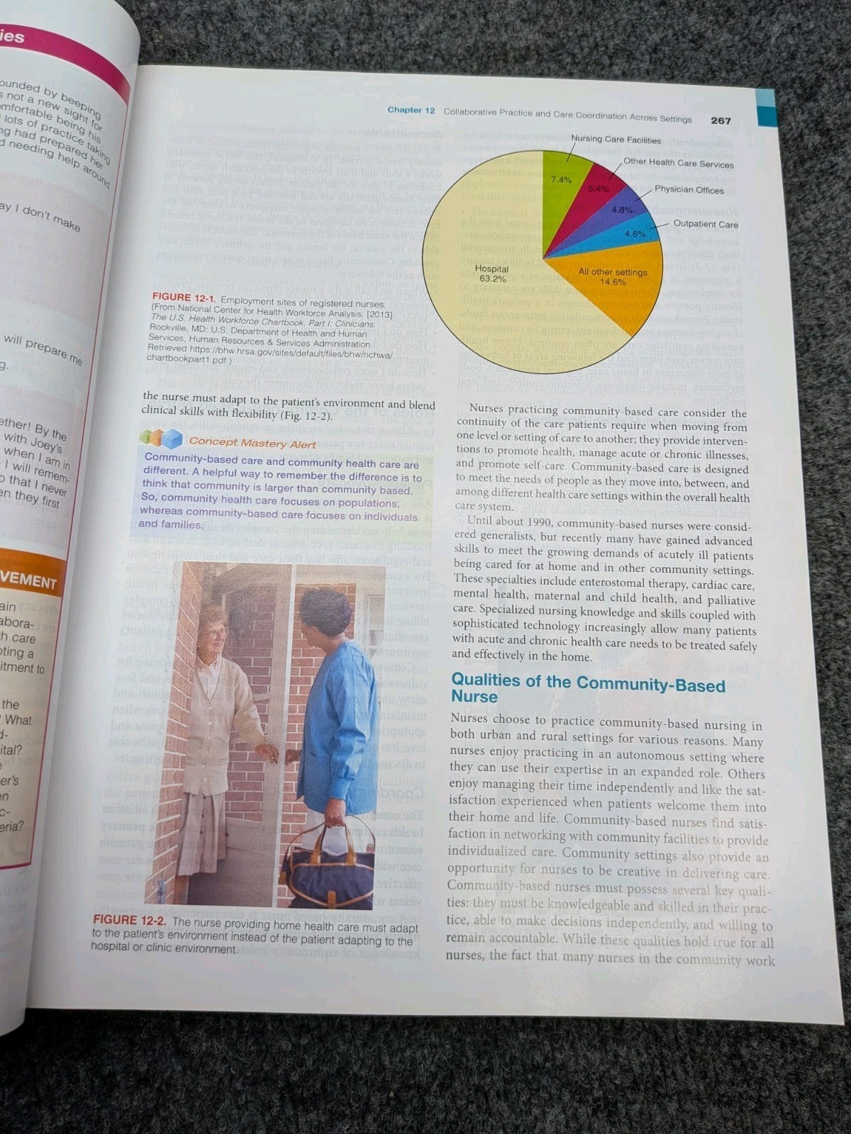 Fundamentals of Nursing 9th Edition Taylor Lynn Bartlett Hardcover Textbook HC