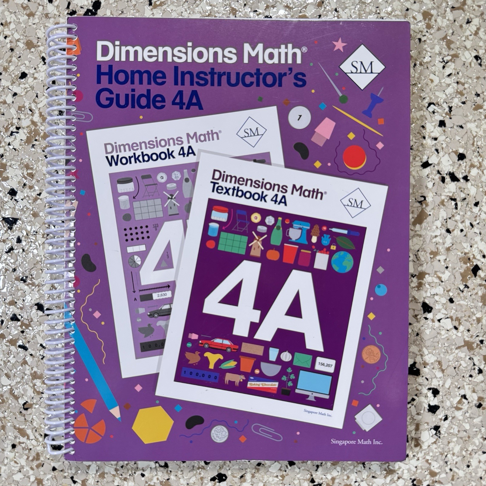 Dimensions Math Home Instructor’s Guide 4A Singapore Math Spiral Teacher Guide