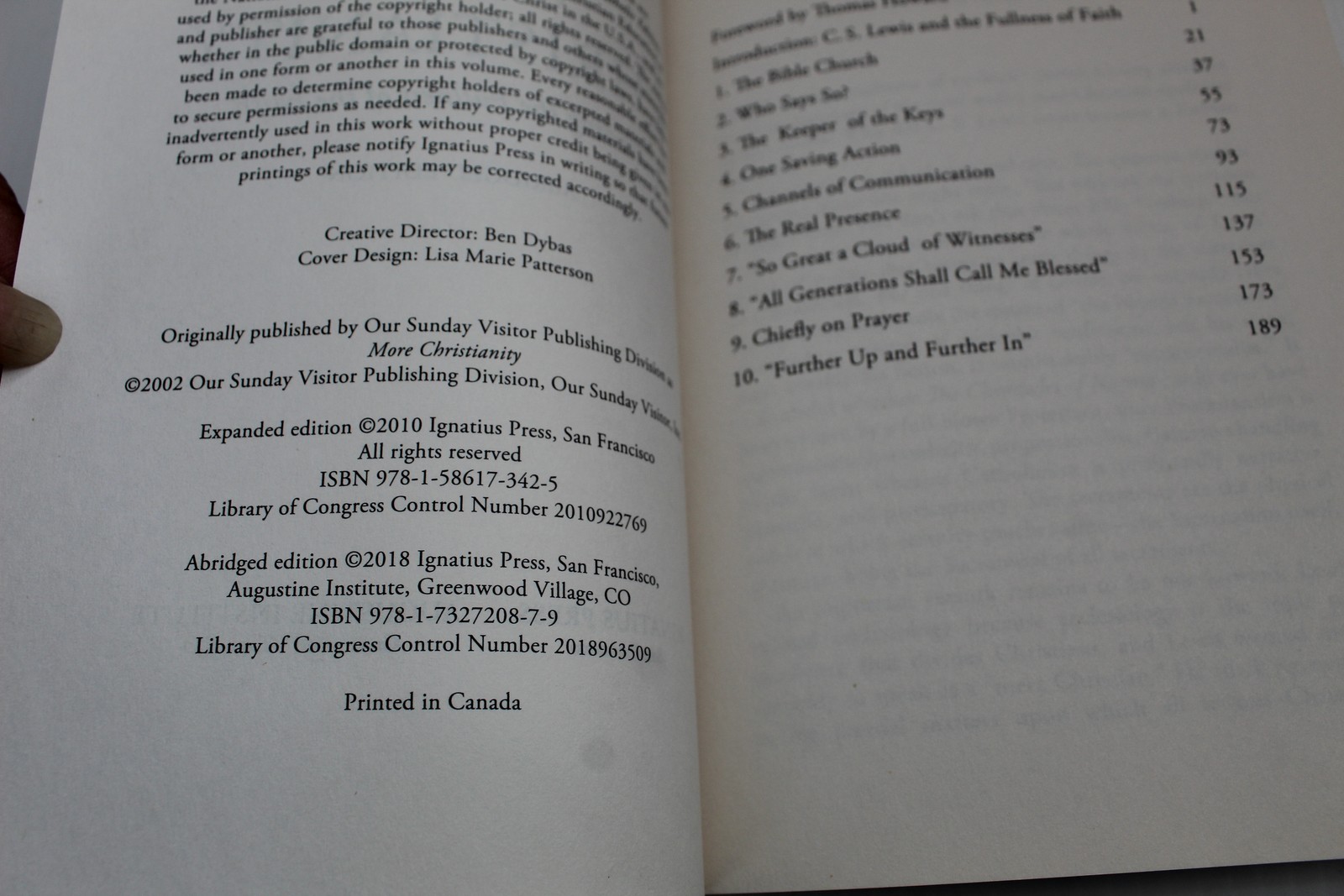 More Christianity Abridged Edition Fr. Dwight Longenecker Ignatius Press 2018
