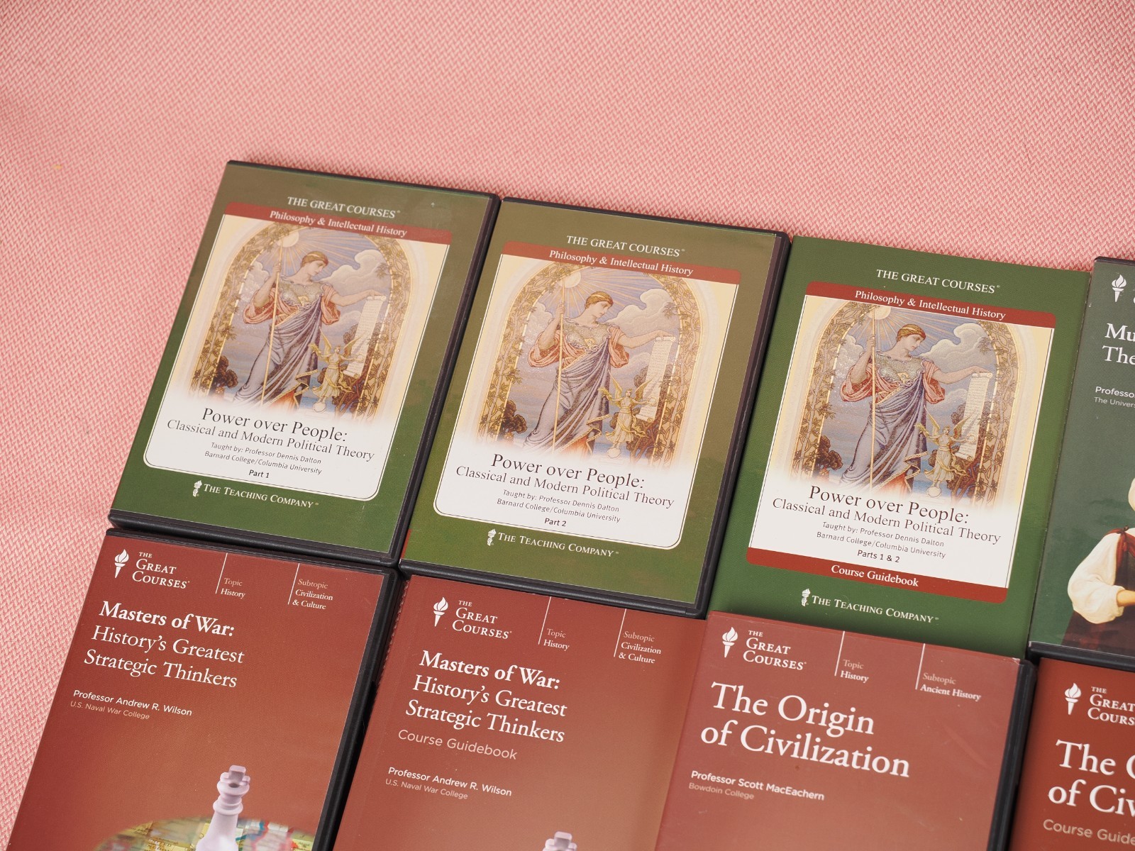 The Great Courses Collection DVD and Guide Book Philosophy Fine Arts Music