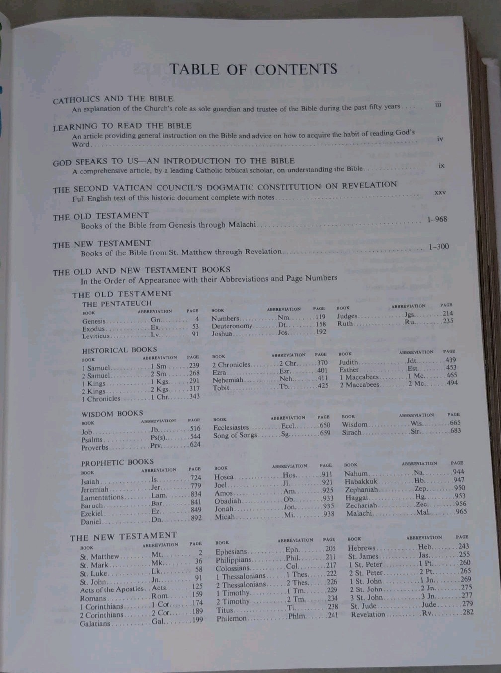 White Holy Bible The New American Bible Catholic