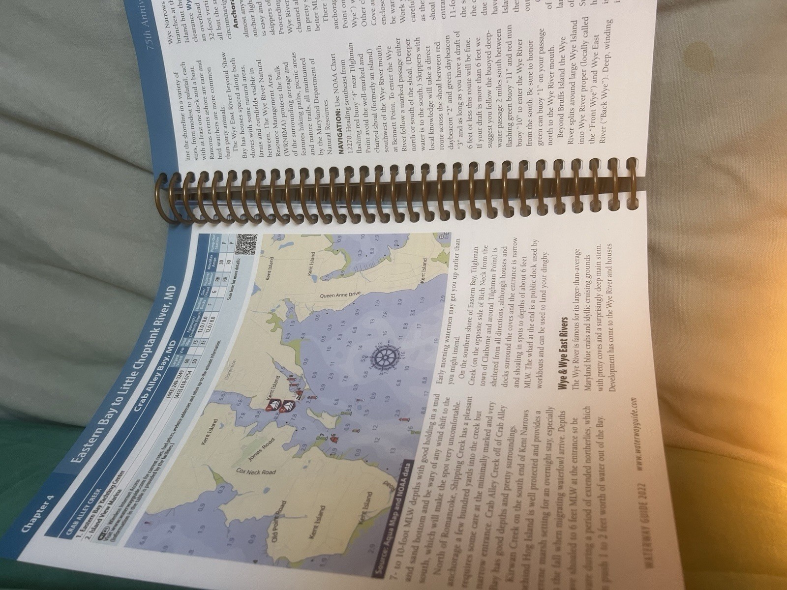 Water Way Guide 2022, Cape May NJ to Norfolk VA W/ Delaware bay Navigation Chart