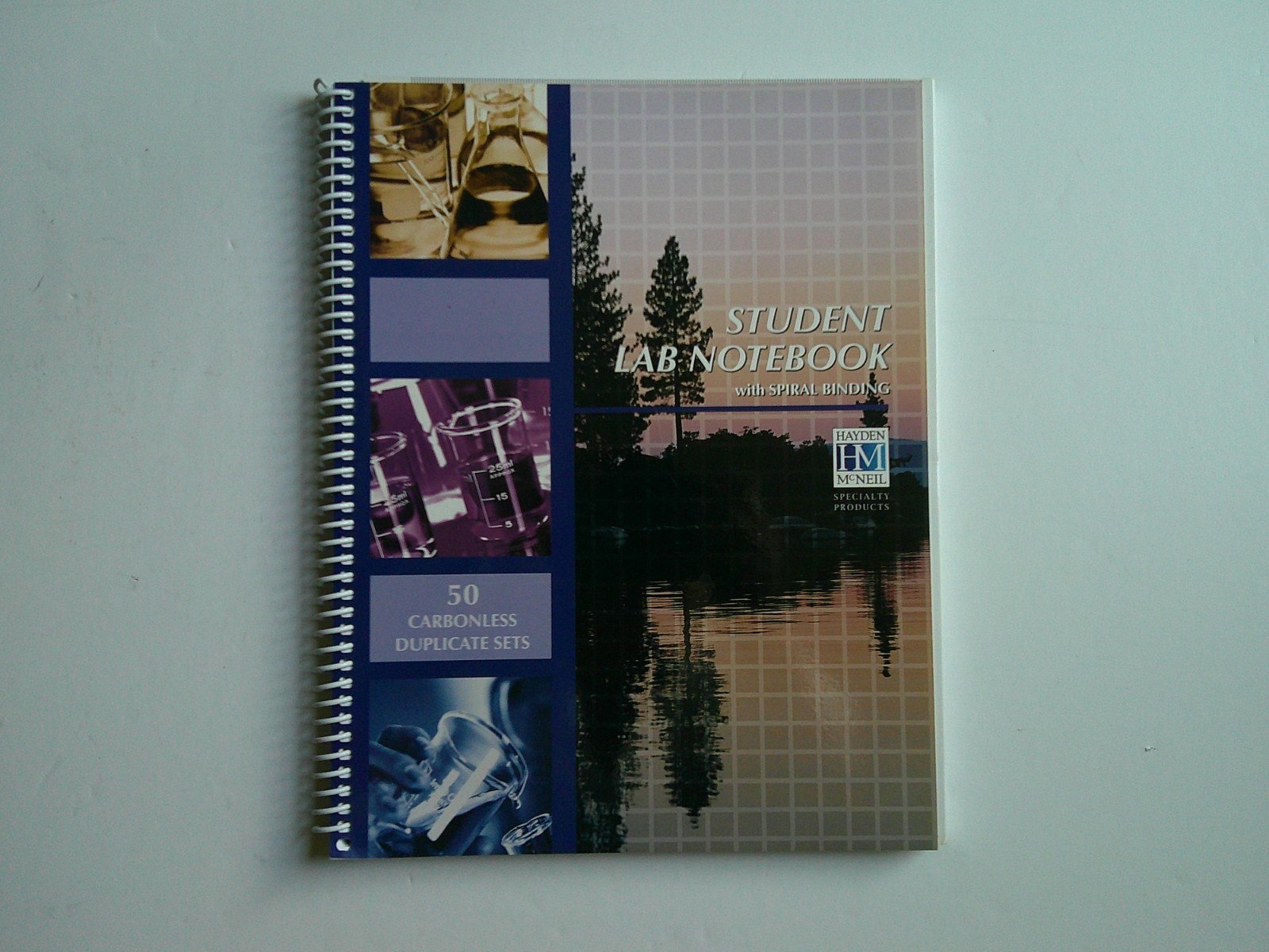 Student Lab Notebook : 50 Spiral Bound Duplicate Pages by Hayden-McNeil …