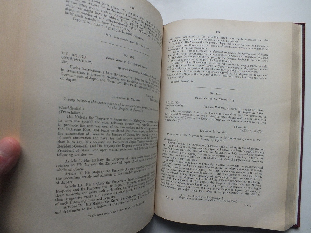 British Documents on the Origins of the War 1898-1914 Vol. VIII: Arbitration