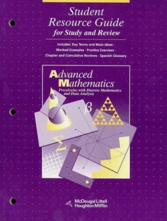 Rare – Advanced Mathematics, Precalculus With Discrete Mathematics (SRB, SE, AB)