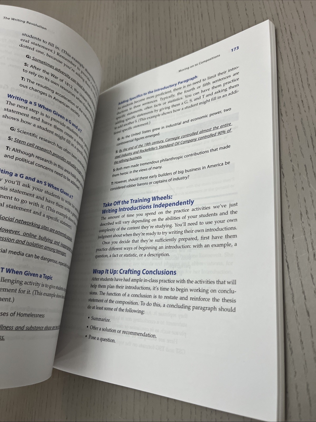Writing Revolution : A Guide to Advancing Thinking Through Writing in All…