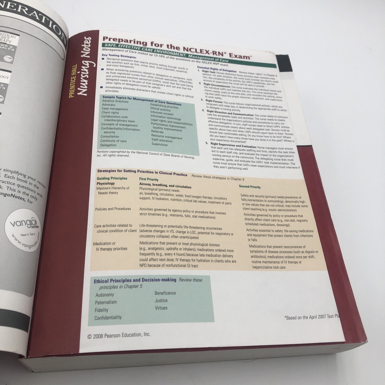 Comprehensive Review For NCLEX-RN Reviews And Rationales Book Mary Ann Hogan