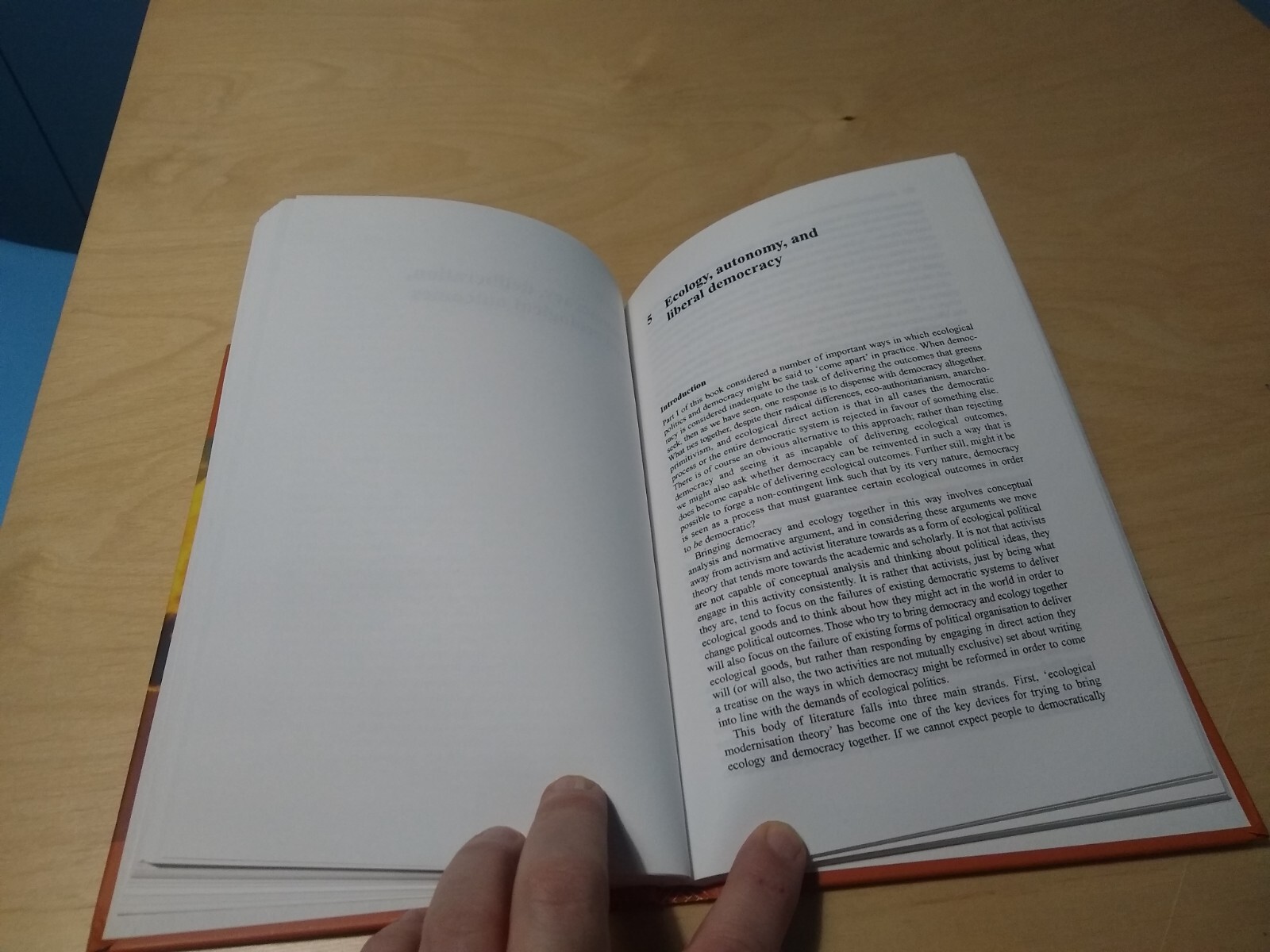 Ecological Politics and Democratic Theory (2007 h’back Humphrey environmentalism