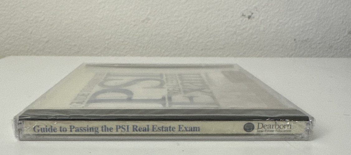 Guide To Passing The PSI Real Estate Exam Release 2.0 Real Estate Exam CD NEW