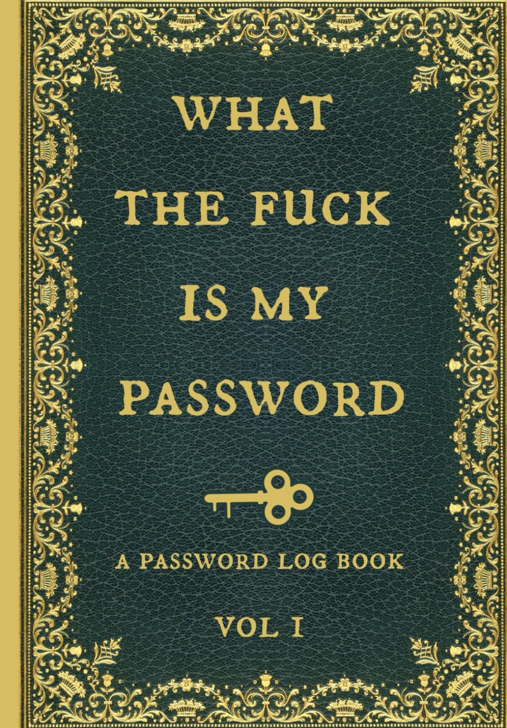 What the fuck is my password: Internet Password Logbook, Organizer, Tracker,…