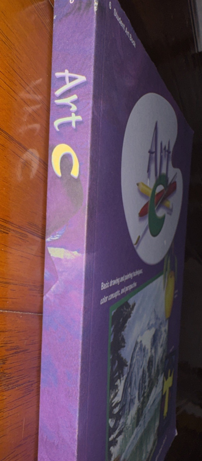 A BEKA ART C BOOK 6TH 6 GRADE Student Book 2nd Edition Brand NEW Abeka