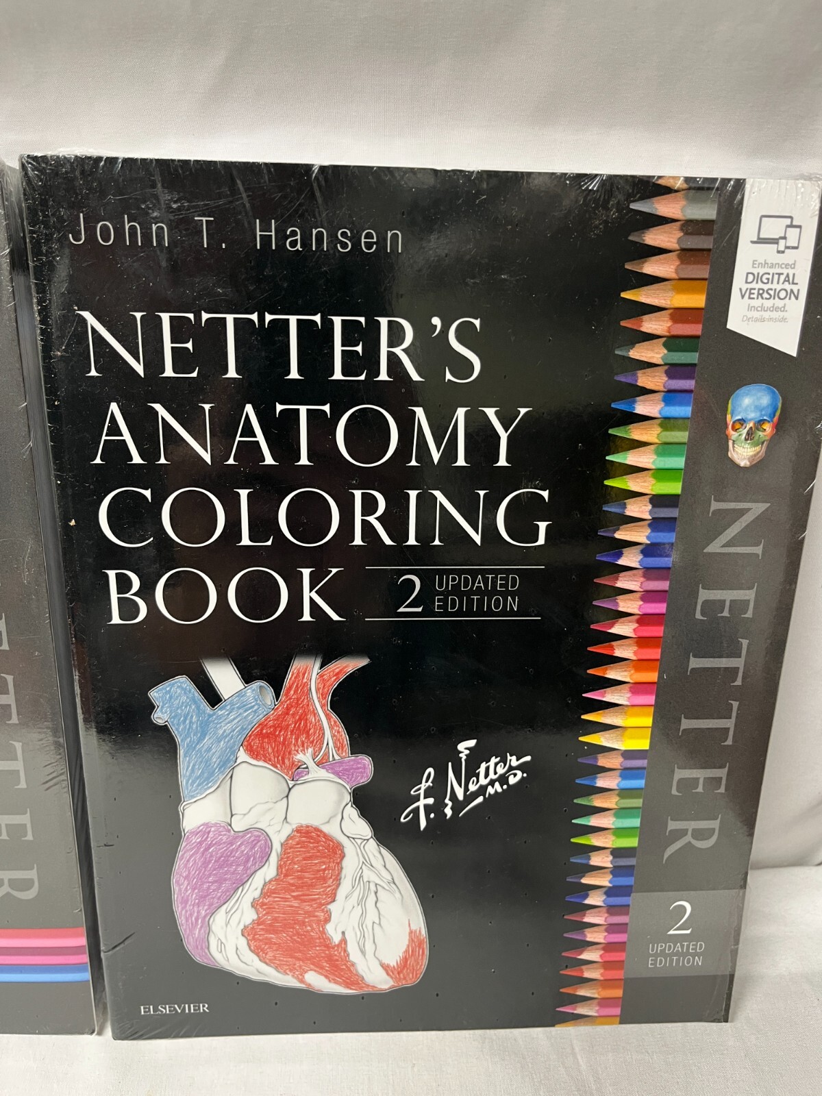 SET OF 2 Netter’s Neuroscience Coloring Book NEW!!