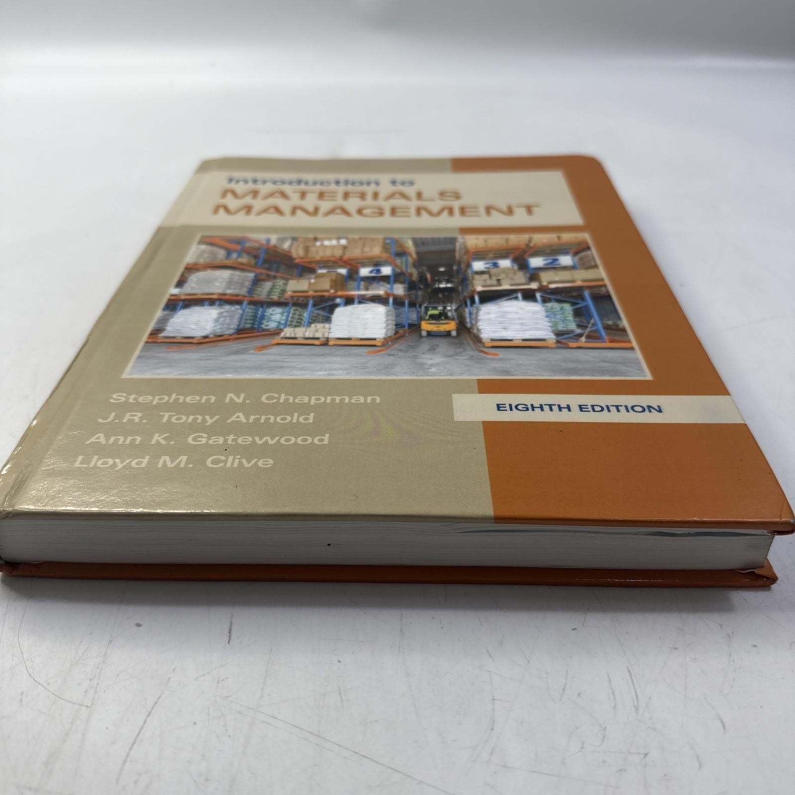Introduction to Materials Management by Steve Chapman, Tony Arnold, Lloyd Clive
