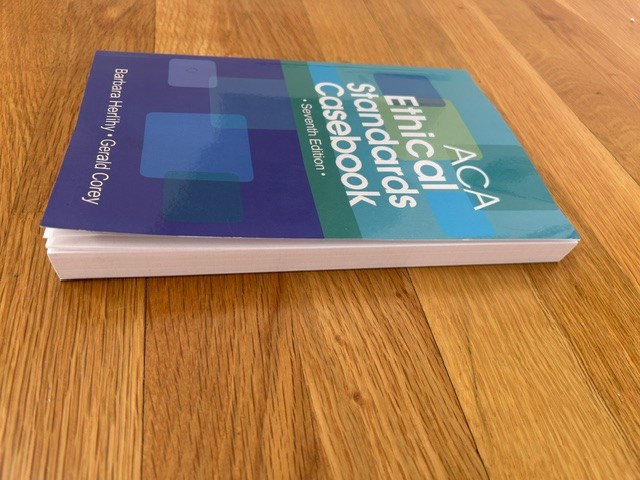 ACA Ethical Standards Casebook 7th Edition by Herlihy, Corey – Paperback -UNREAD