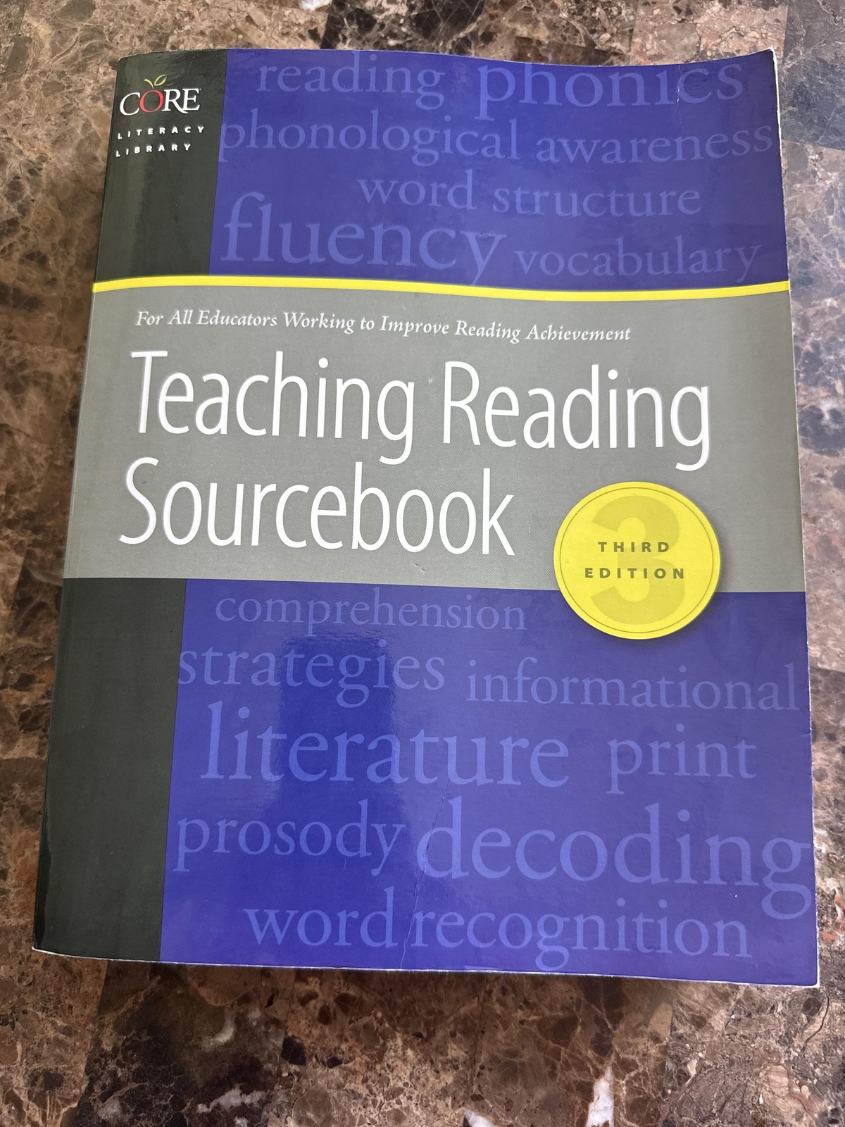 Teaching Reading Sourcebook 3rd Ed Honig Diamond Gutlohn Raven PB Education