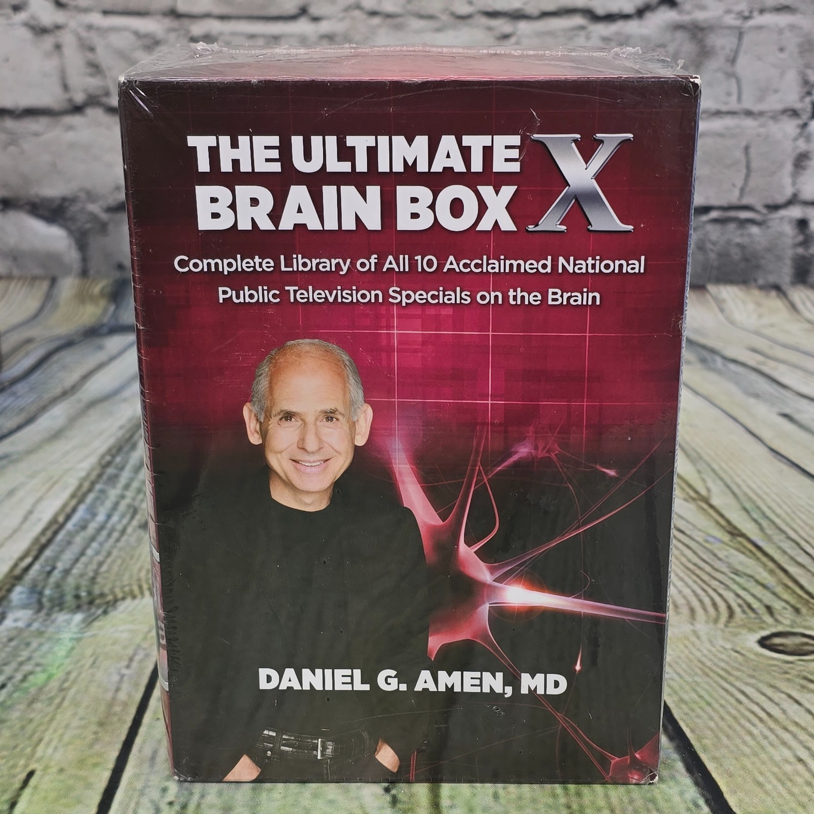 Dr Daniel Amen Brain Box X + Change Your Brain Coaching Program DVD Sets – NEW