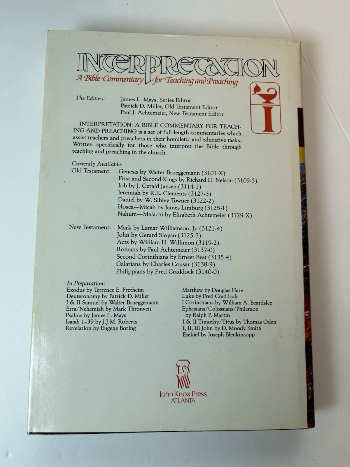 Nahum–Malachi: Interpretation: A Bible Commentary for Teaching and Preaching
