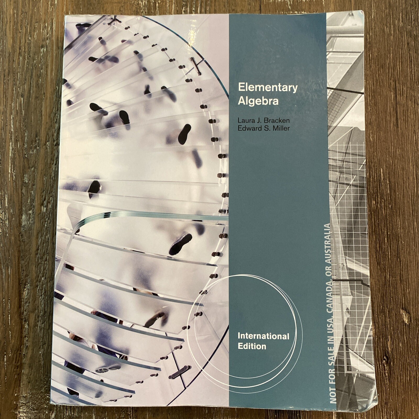 TEXTBOOK Elementary Algebra, International Edition by BRACKEN L J, MILLER E S