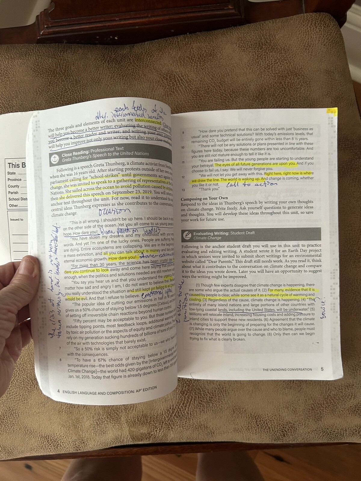 Advanced Placement English Language and Composition by Timothy Freitas, Brandon