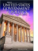AMSCO ADVANCED PLACEMENT: UNITED STATES GOVERNMENT AND By David Wolfford *Mint*