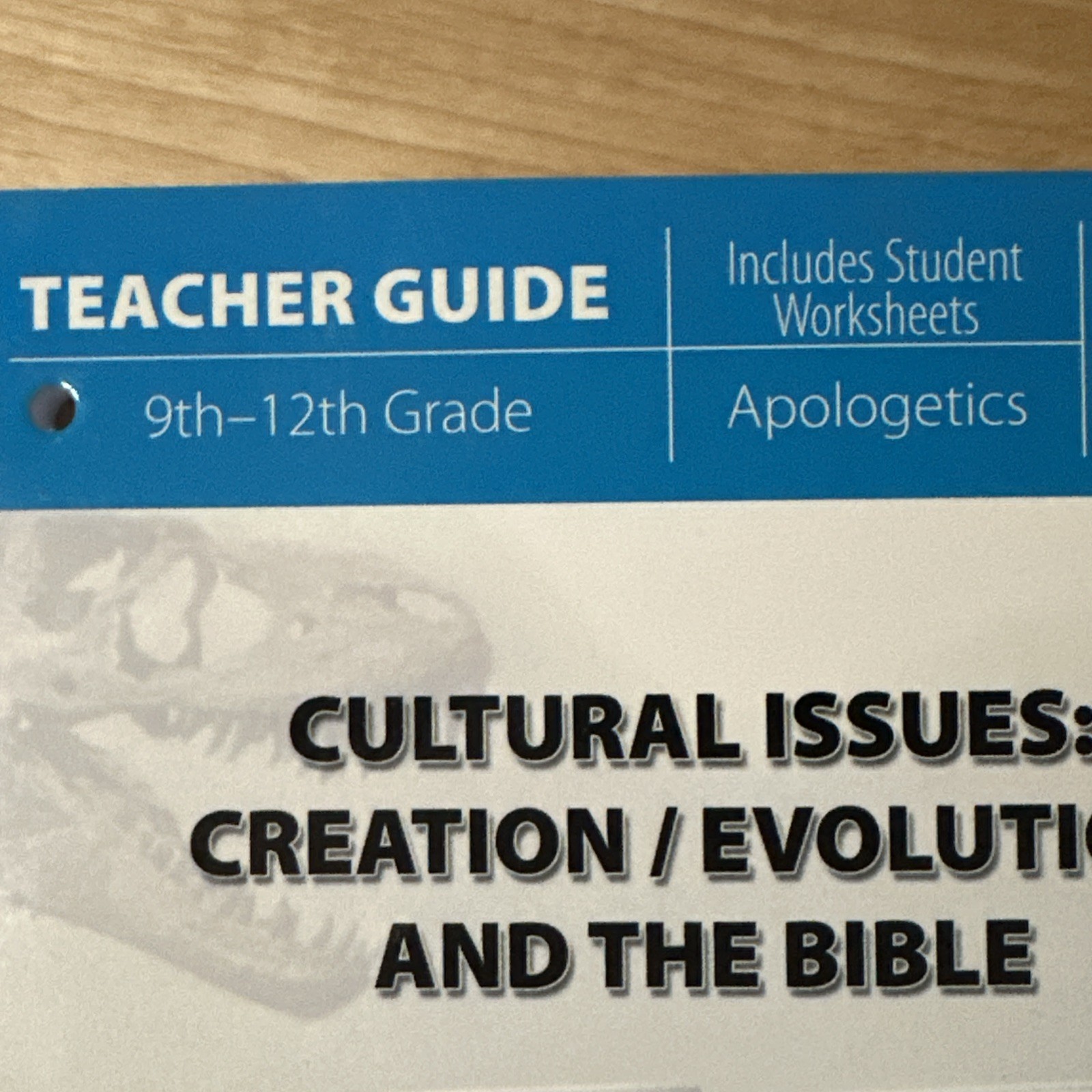 New Master Books CULTURAL ISSUES VOLUME 1 Curriculum Apologetics Answers Ken Ham