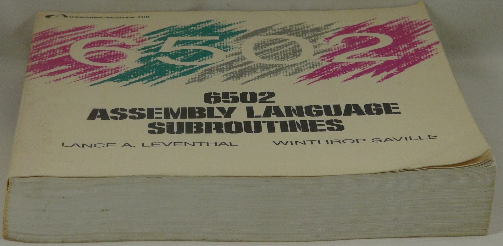 6502 Assembly Language Subroutines Leventhal Vintage Microprocessor Programming