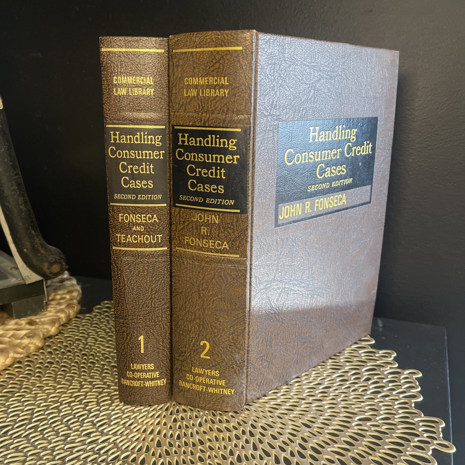 Handling Consumer Credit Cases 2nd Ed – Fonseca & Teachout – 1980 2-Vol Set HC