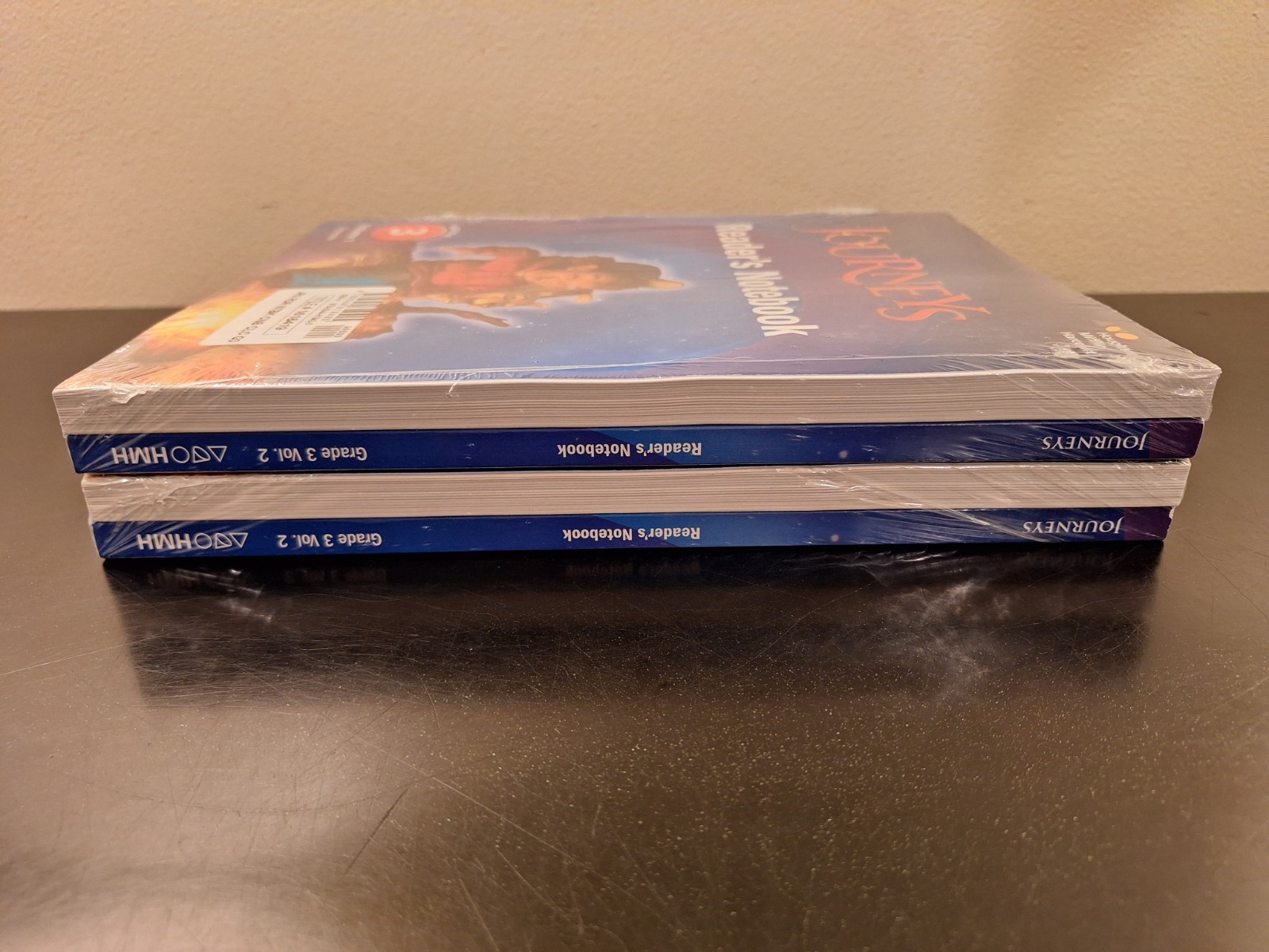 (2 sets) Journeys Reader’s Notebook Grade 3 Volume 1 & Volume 2 FACTORY SEALED