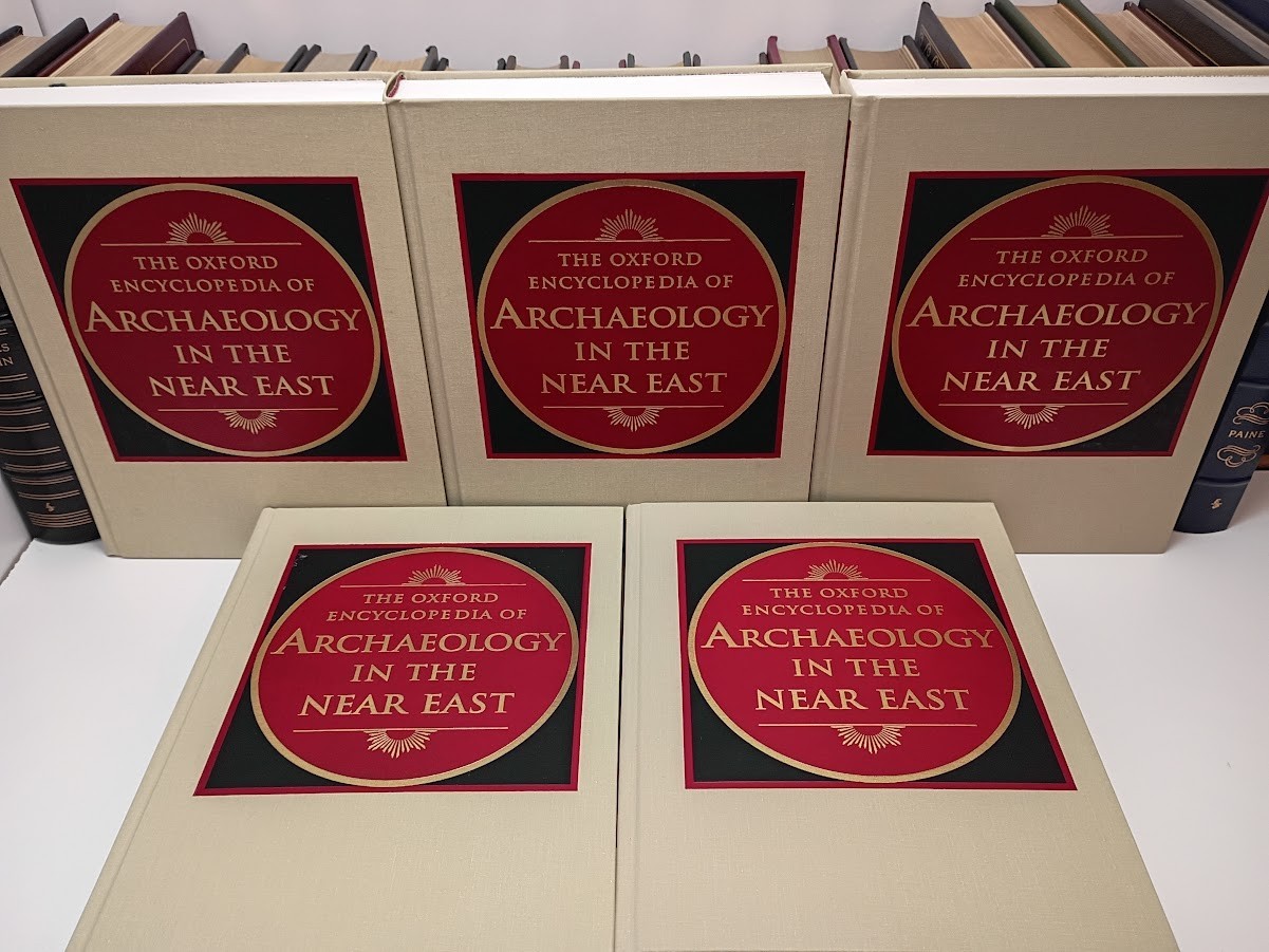 Oxford Encyclopedia of Archaeology in the Near East Complete 5 Volume Set LN ⭐