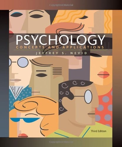 PSYCHOLOGY: CONCEPTS AND APPLICATIONS (AVAILABLE TITLES By Jeffrey S. Nevid