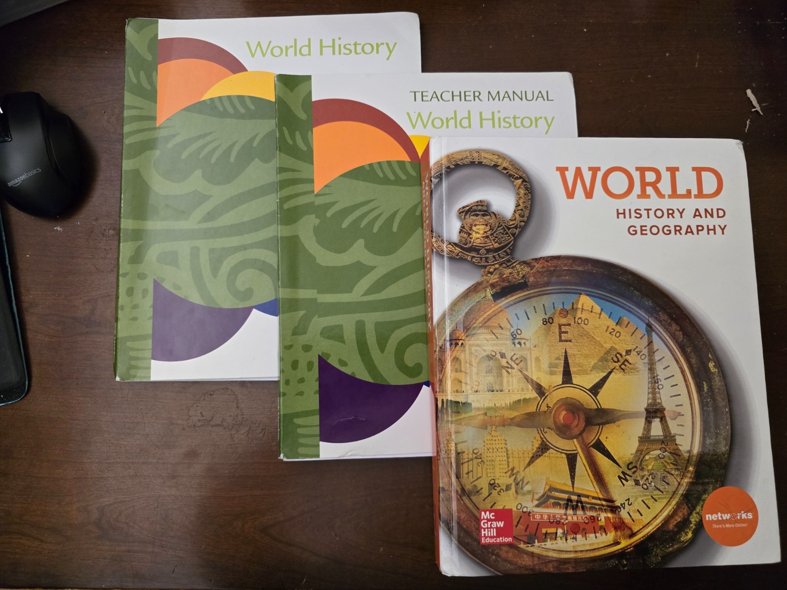 Oak Meadow World History Teacher Manual, Student Book & Textbook- 2016