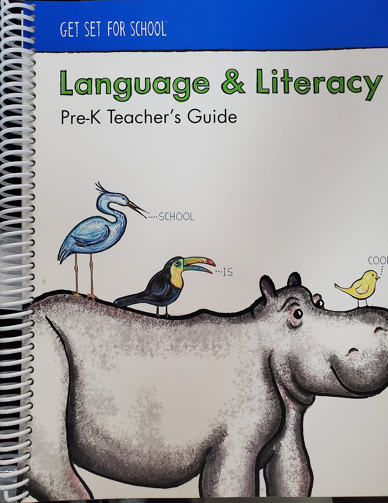 Handwriting Without Tears Get Set for School: Language and Literacy Pre-k Te…