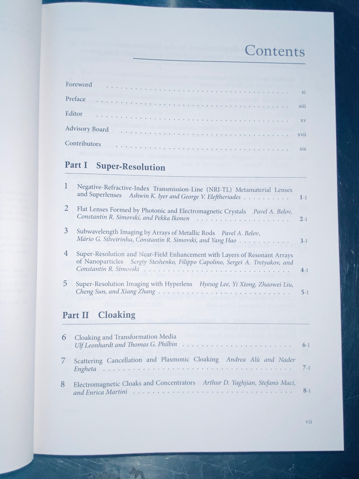 Metamaterials Handbook – Two Volume Slipcase Set – 9781420053623