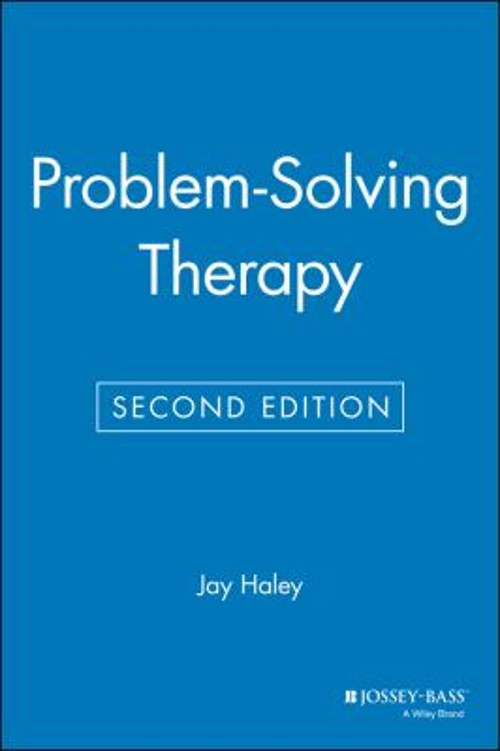 Problem-Solving Therapy Paperback Jay Haley