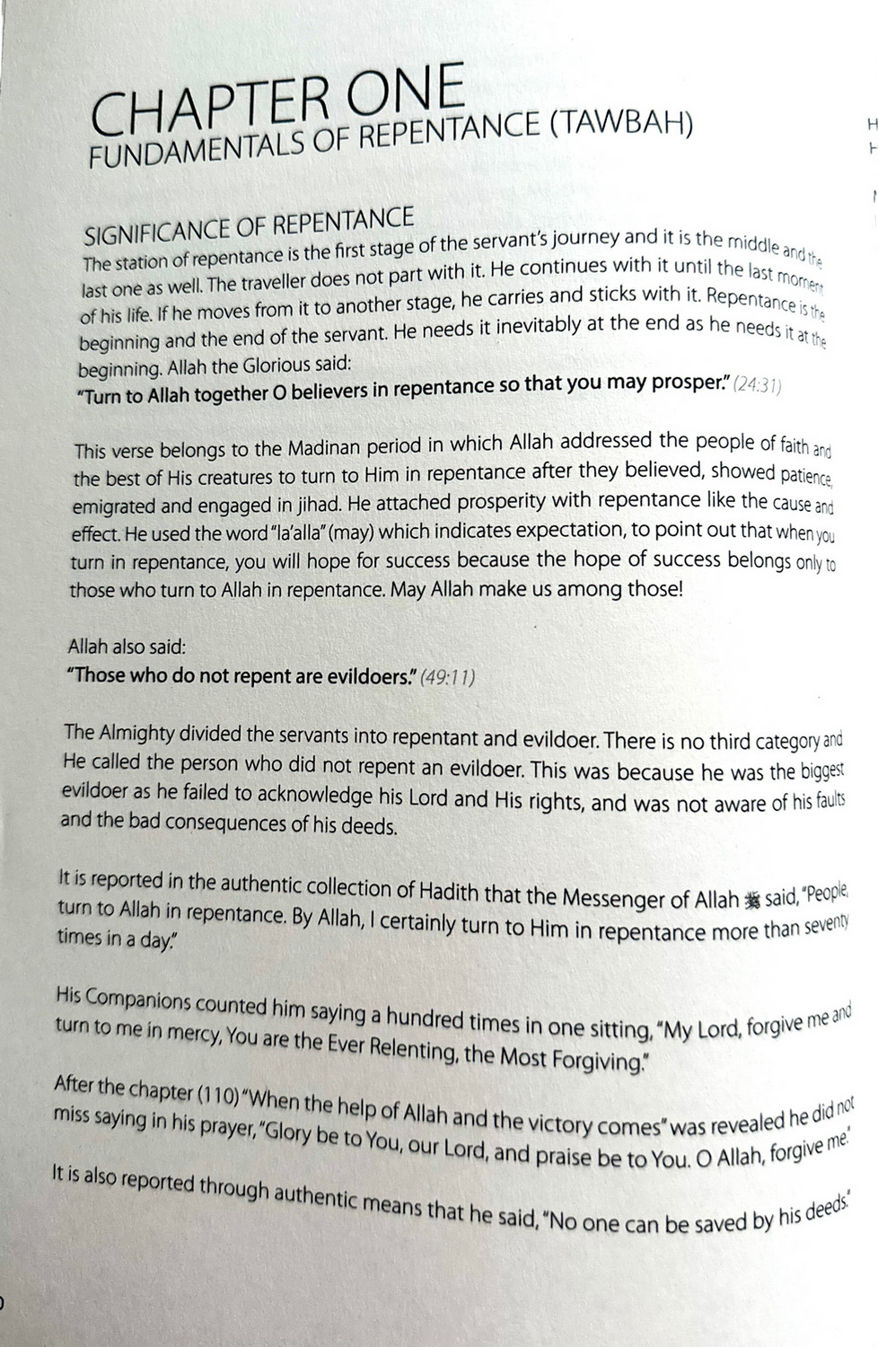Tawbah: Turning to Allah in Repentance – best Islamic book