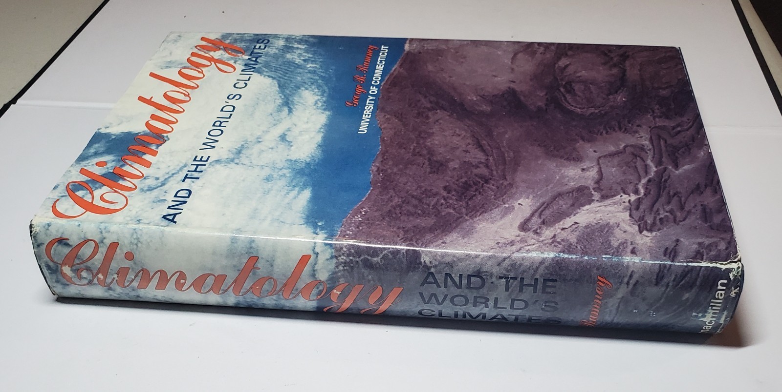 Climatology and World Climates by George R. Rumney Vintage 1968 HC 1st Ed. w/DJ