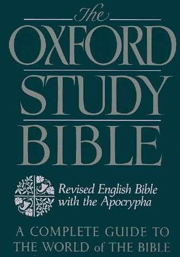 The Oxford Study Bible: Revised – Paperback, by Suggs M. Jack; – Acceptable n