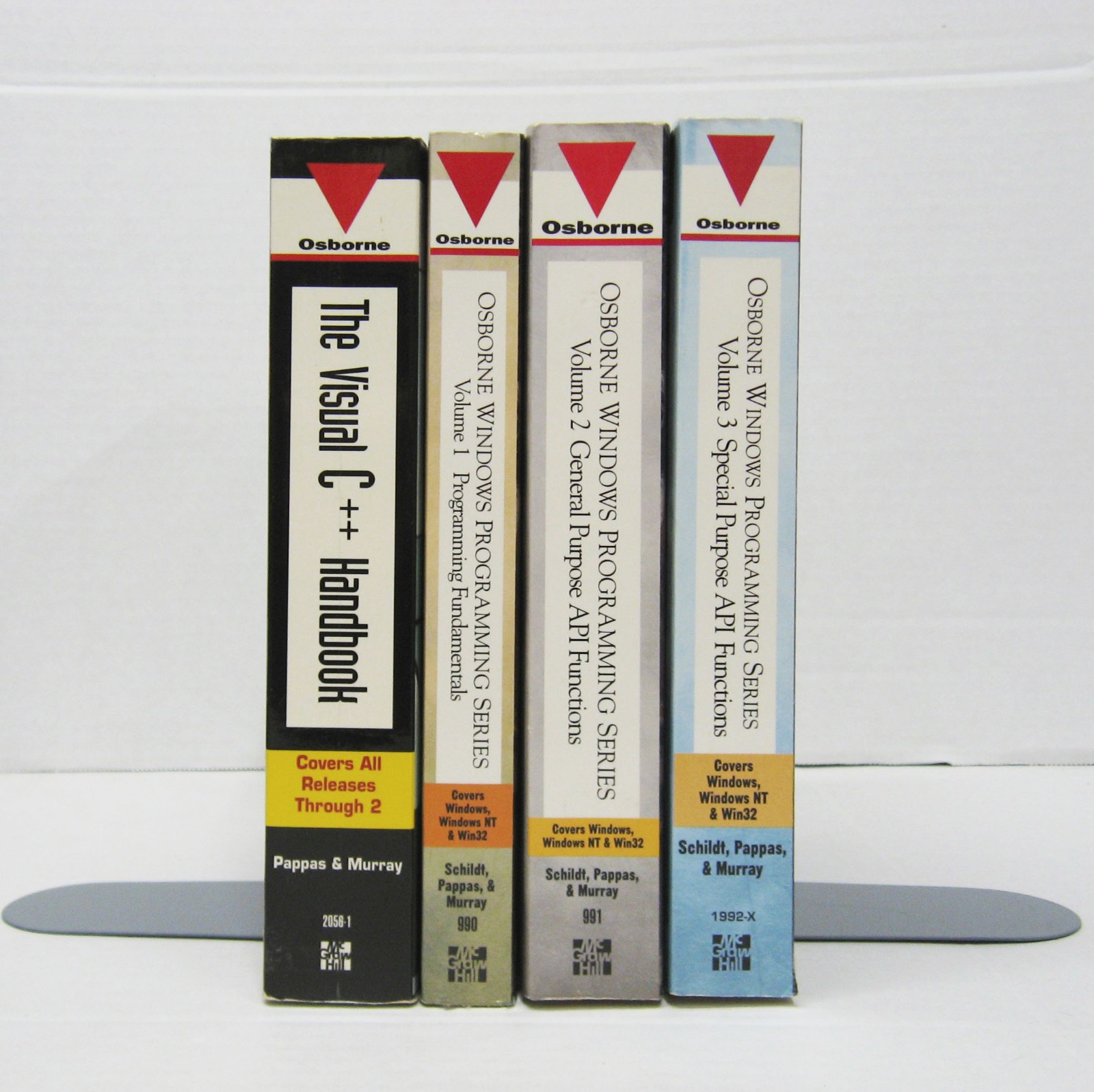 Osborne Windows Programming Book Set – Schildt – Vintage – C/C++ – 4 Book LOT