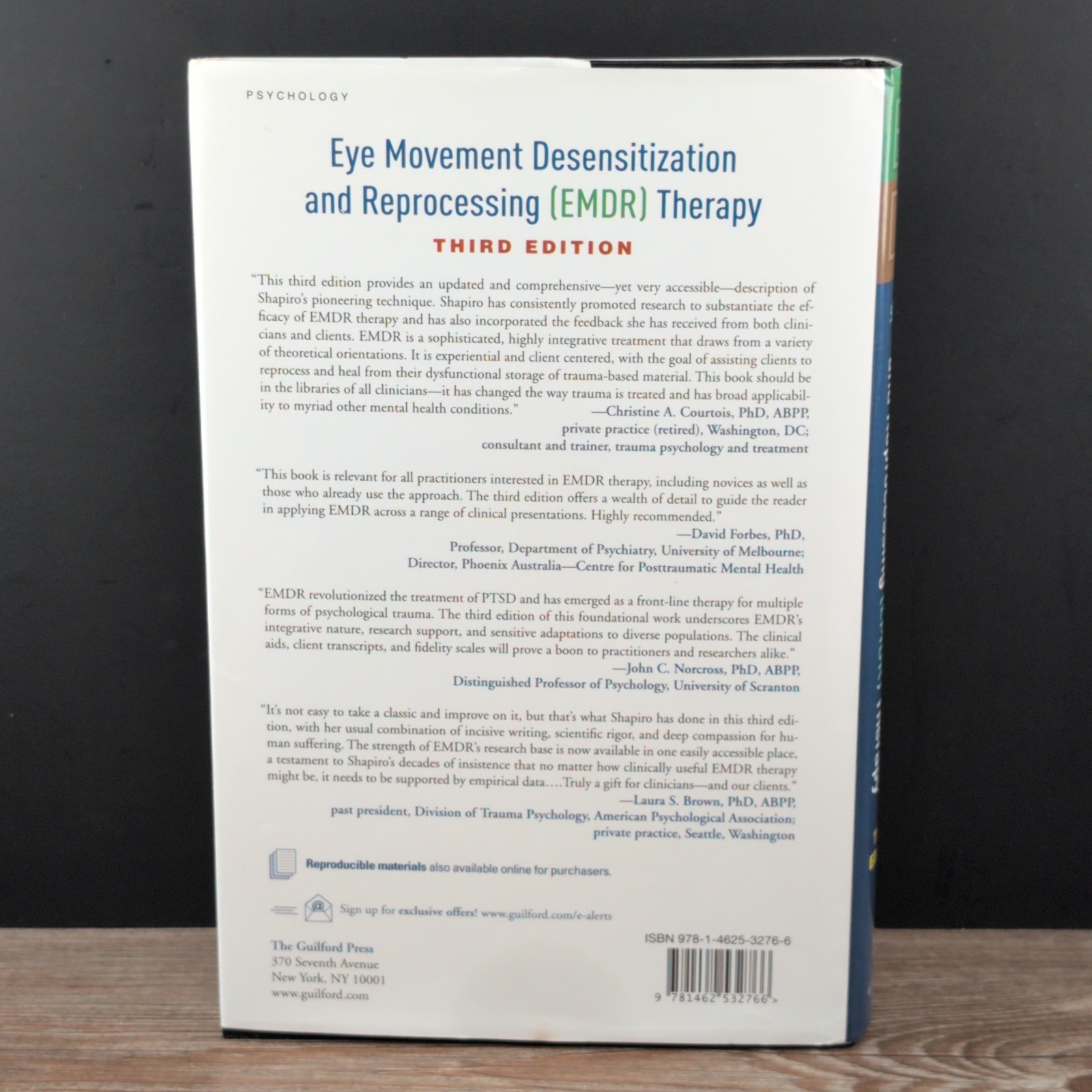 Eye Movement Desensitization and Reprocessing (EMDR) Therapy Basic Principles HC