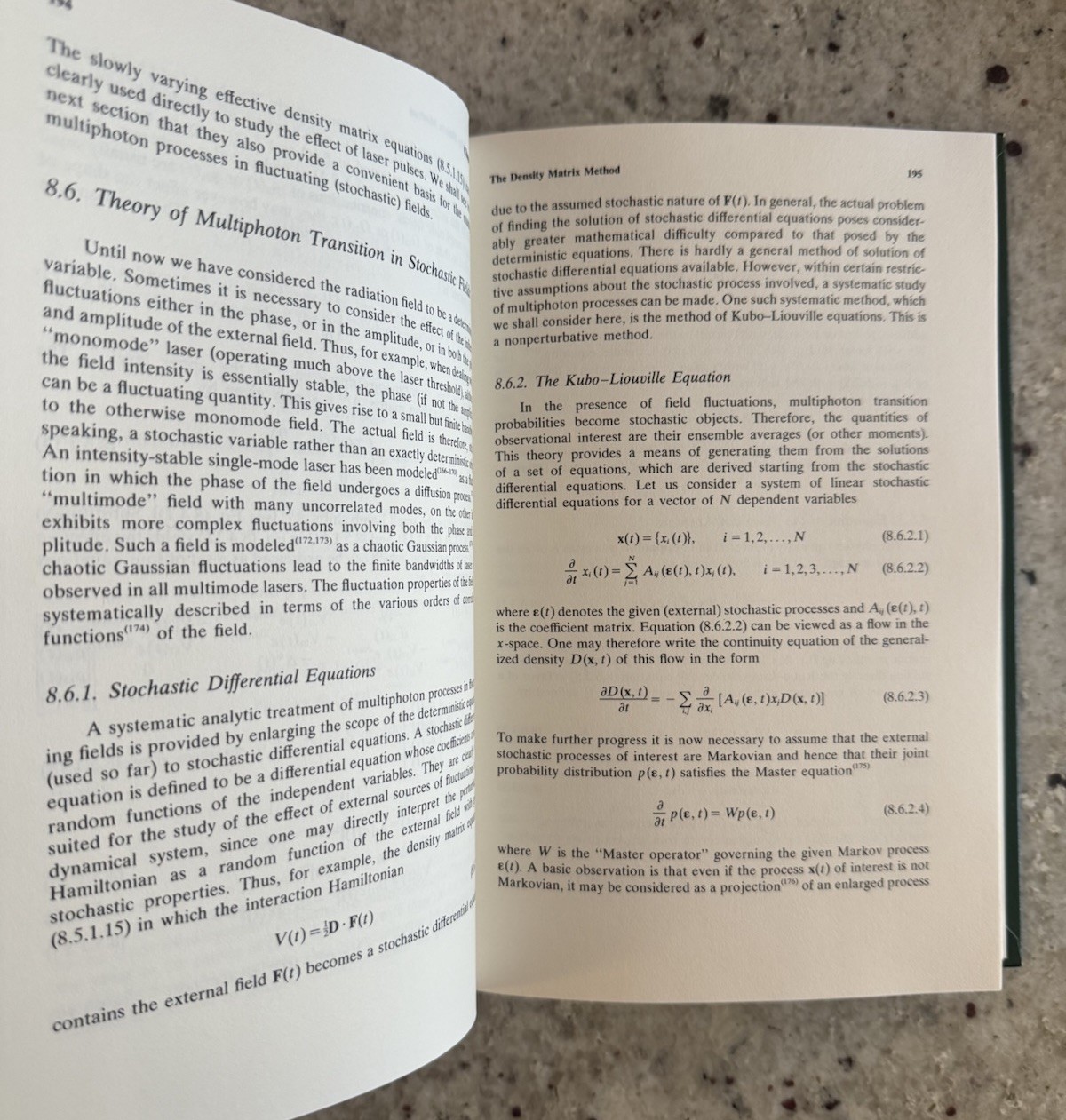 LANL Scientist Copy! Theory of Multiphoton Processes by F H M Faisal 1987 HC