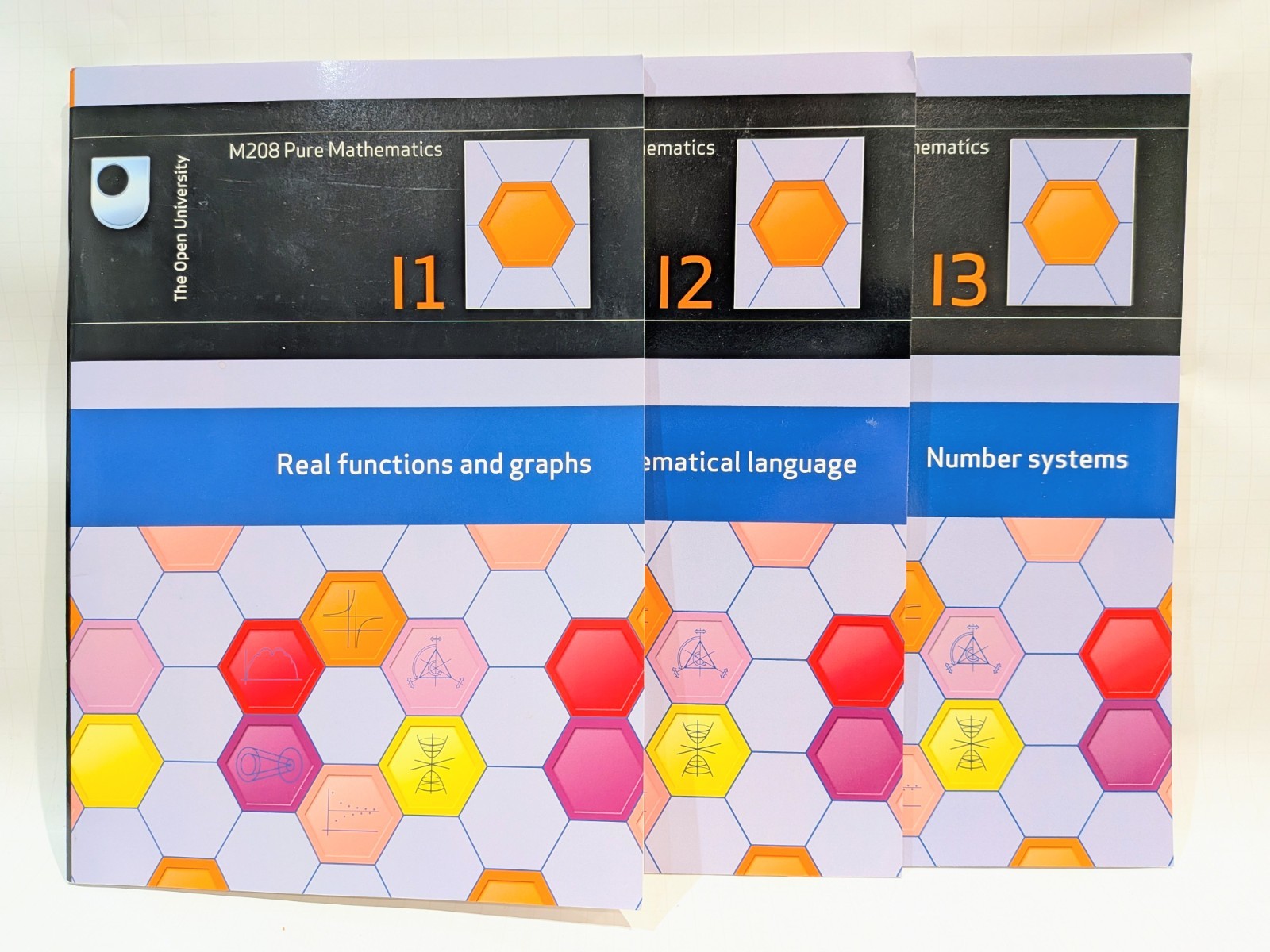 Open University Course M208 Unit I Books 1-3 Pure Mathematics Introduction Block