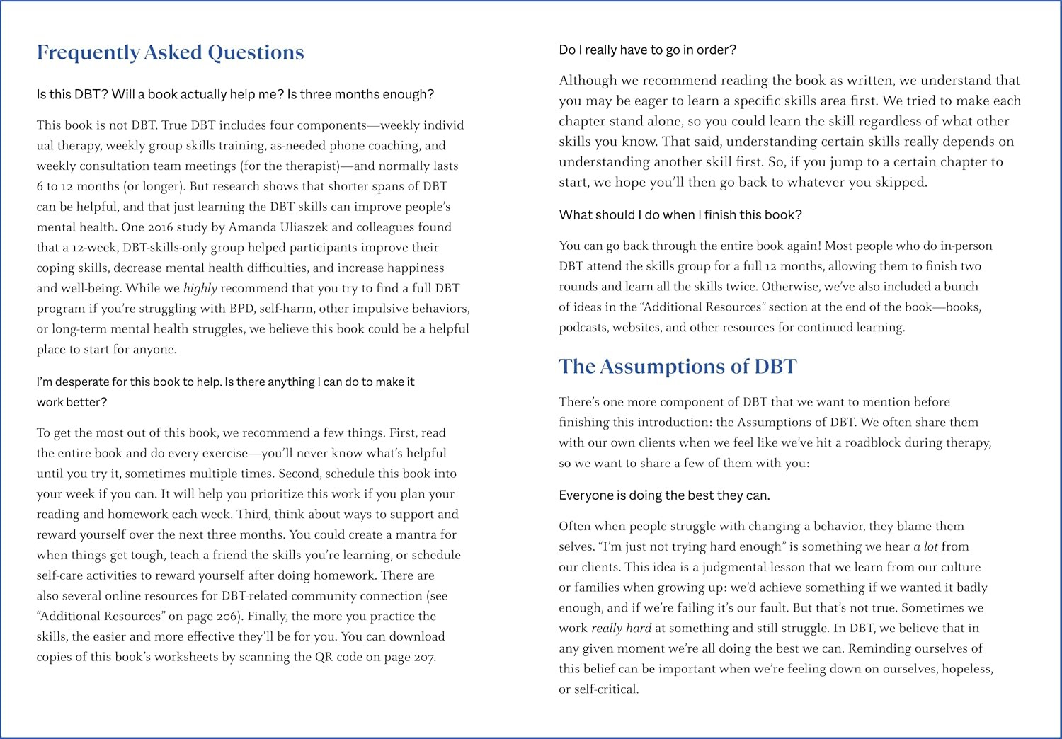 Self-Directed DBT Skills: a 3-Month DBT Workbook to Regulate Intense Emotions an