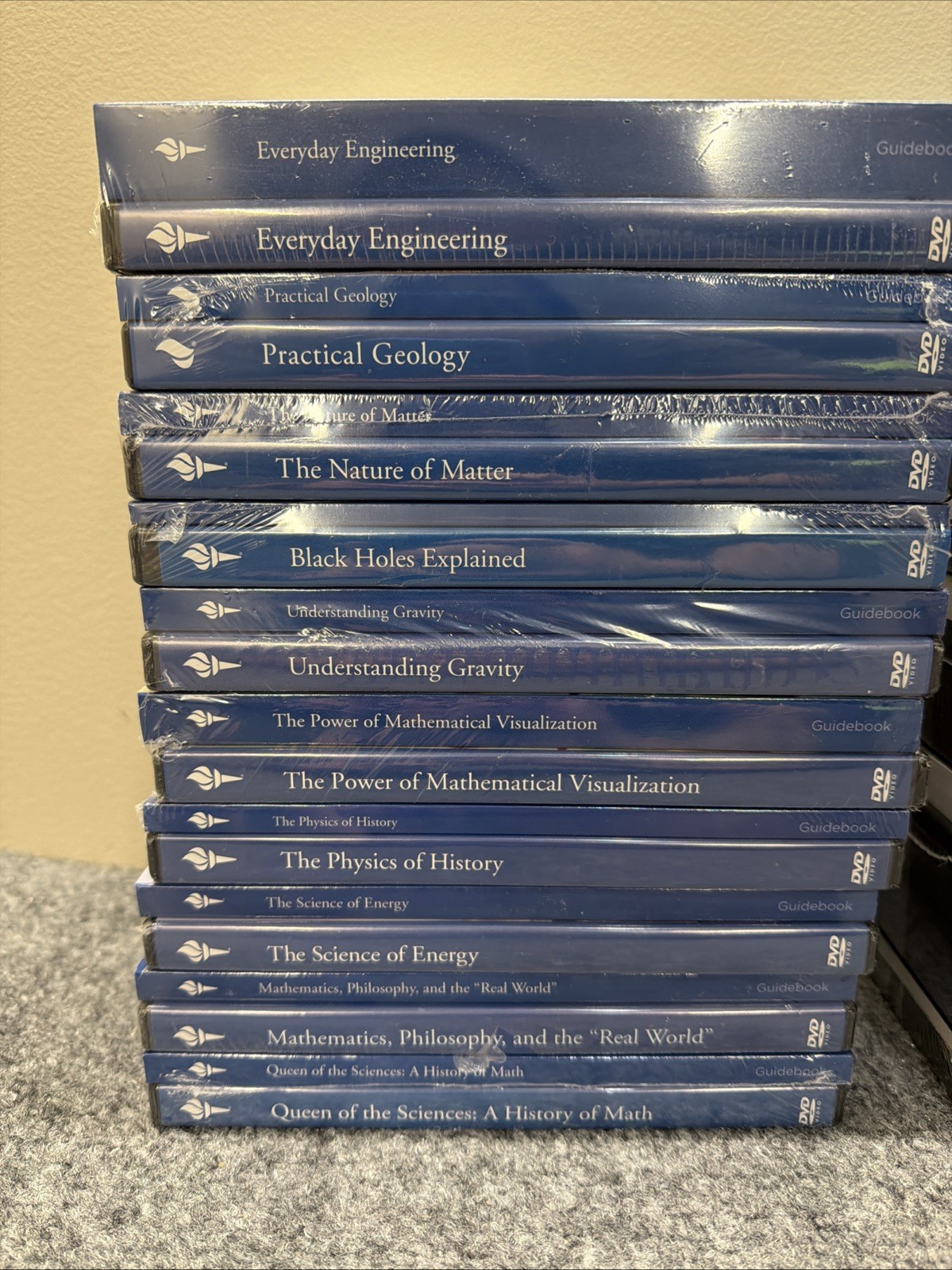 The Great Courses Math Science DVD & Guidebook NEW LOT OF 22