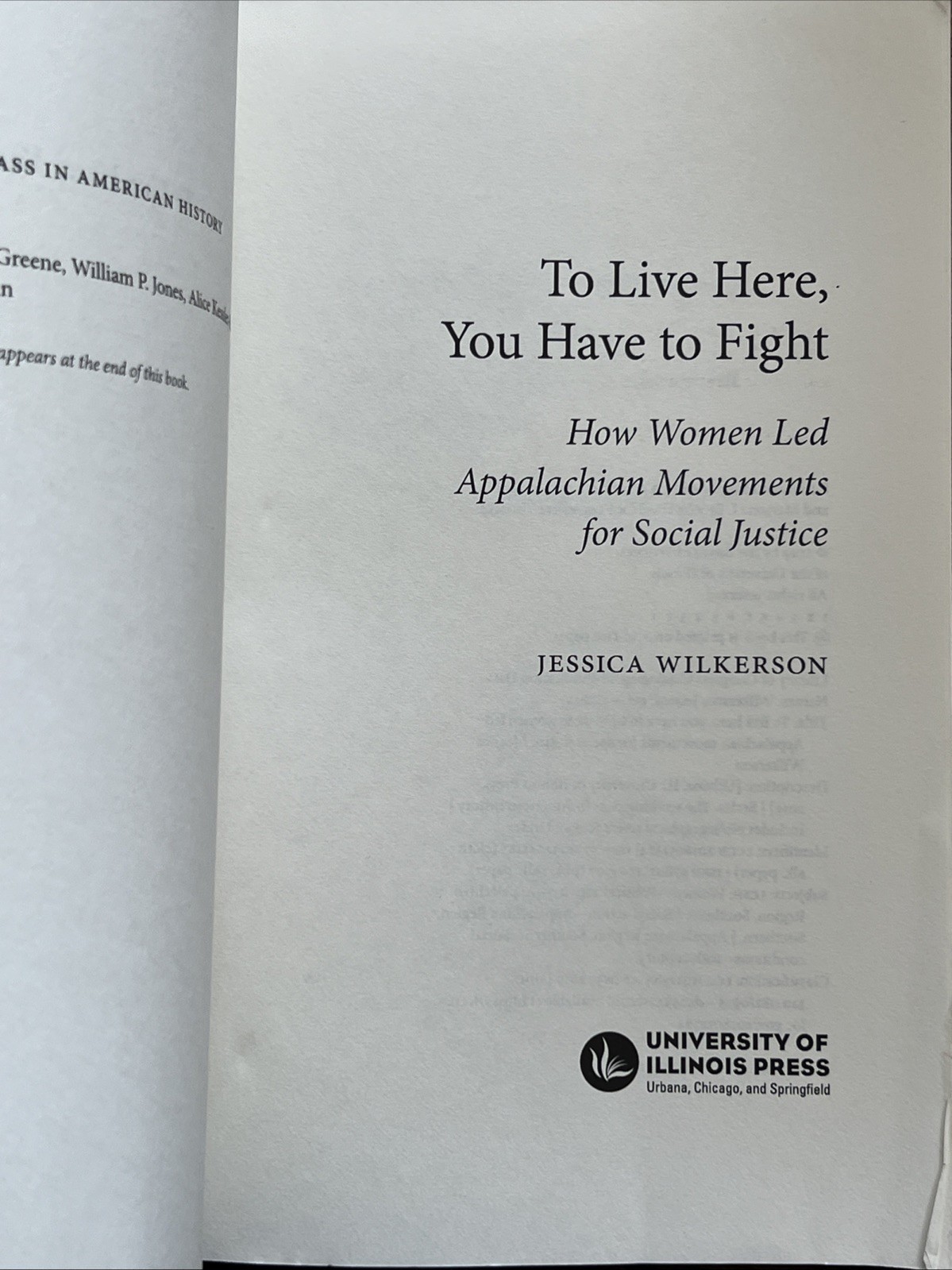 To Live Here, You Have to Fight: How Women Led Appalachian Movements for Social