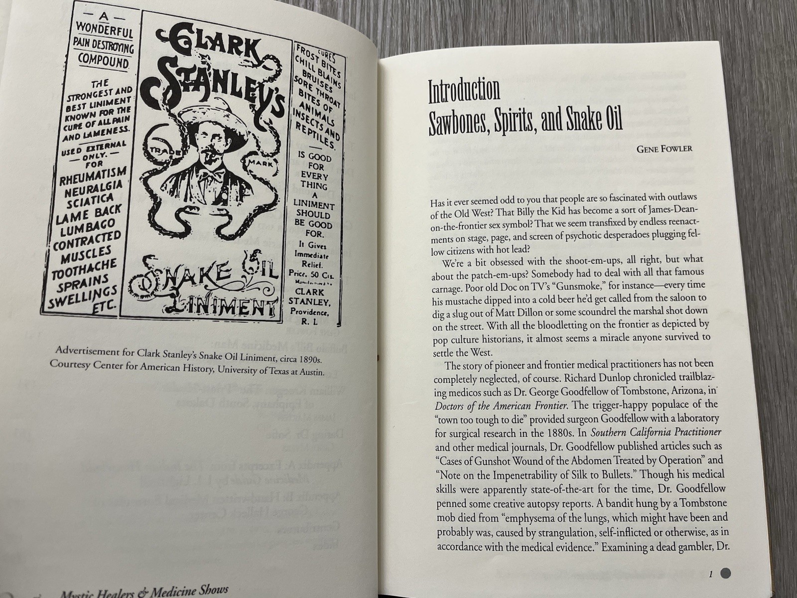 Mystic Healers & Medicine Shows Blazing Trails To Wellness Old West Fowler ExLib