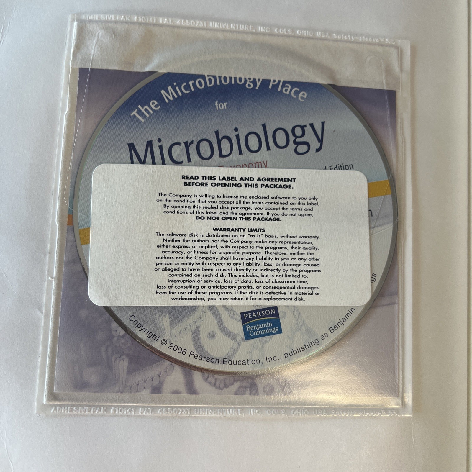 Microbiology with Diseases by Taxonomy by Bauman, Robert W., PH.D. W/ CD ROM